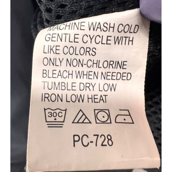 Izod XFG Extreme Pullover Men XL Black Performance Golf Windbreaker Outdoors - Picture 10 of 11